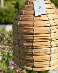 Vogel 'voeder' Huis Korf Met Ophang Oog, IB Laursen 17 Vogel 'voeder' Huis Korf Met Ophang Oog, IB Laursen -Woondecoratie vogel voeder huis korf met ophang oog ib laursen 7