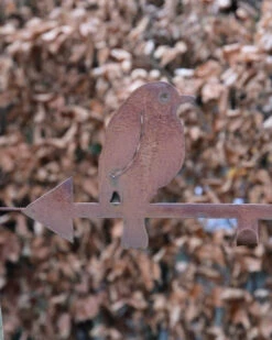 Vogel Voederpijl Met Silhouet Vogel -Woondecoratie vogel voederpijl met silhouet vogel 3