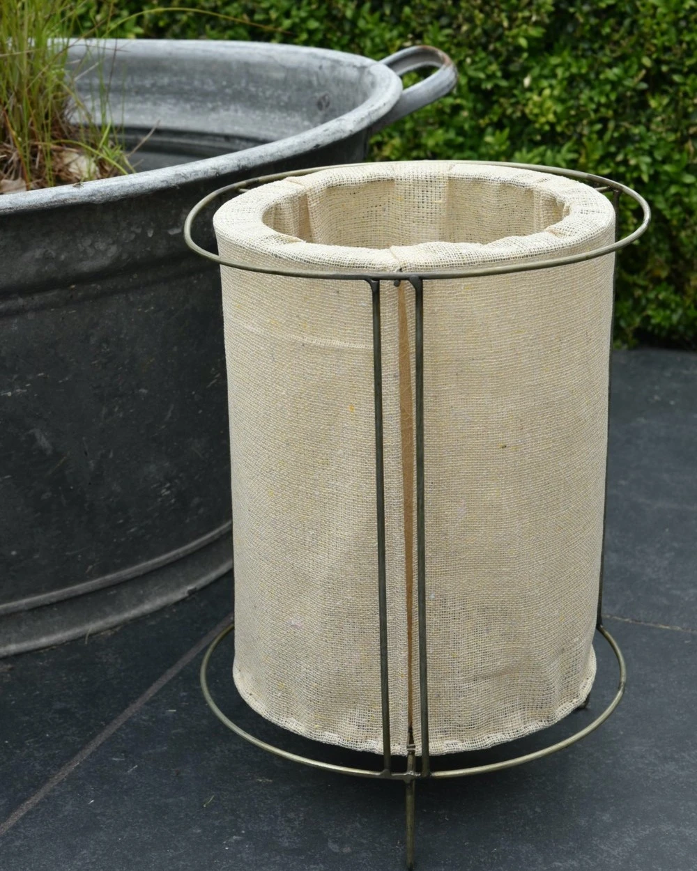 Windlicht Met Doek Naturel Middel, IB Laursen 5 Windlicht Met Doek Naturel Middel, IB Laursen - Afbeelding 3