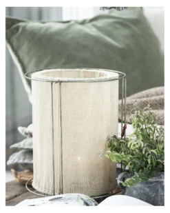 Windlicht Met Doek Naturel Middel, IB Laursen 15 Windlicht Met Doek Naturel Middel, IB Laursen -Woondecoratie windlicht met doek naturel middel ib laursen 5