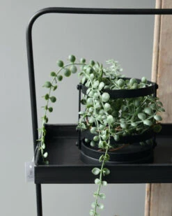 Zwart Metalen Houder Atmosphere Groot, Brynxz -Woondecoratie zwart metalen houder atmosphere groot brynxz 2