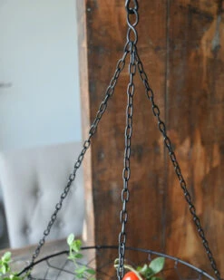 Zwarte Draadmand Etagère Hangend, IB Laursen -Woondecoratie zwarte draadmand etagere hangend ib laursen 6