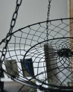 Zwarte Draadmand Etagère Hangend, IB Laursen -Woondecoratie zwarte draadmand etagere hangend ib laursen 7