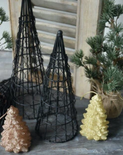 Zwarte Punt Draad Manden Set Van 3 Maten, Brynxz. -Woondecoratie zwarte punt draad manden set van 3 maten brynxz 5